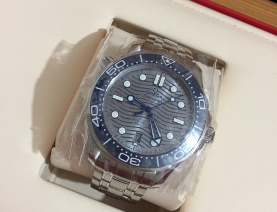 喜提新海马灰钢，附纳沙泰尔截表带