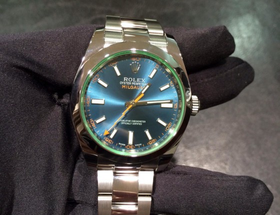 入手当年的神作Milgauss 绿玻璃