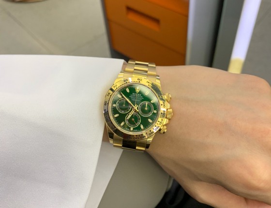 26岁生日入手金绿迪