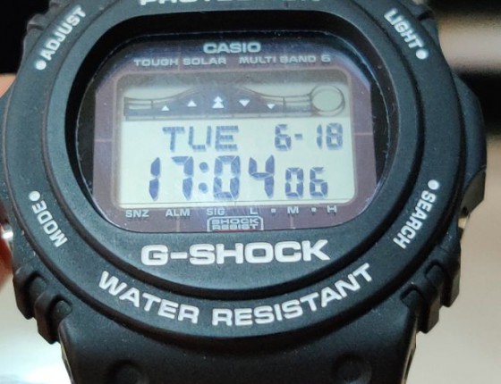 晒一下卡西欧G-SHOCK