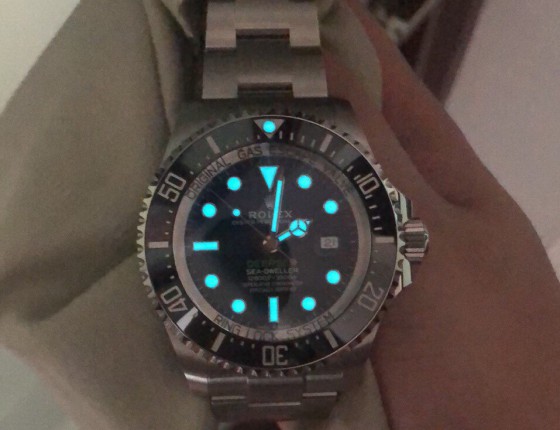 中毒和解毒周期不长~~成功入手Rolex深潜型渐变蓝