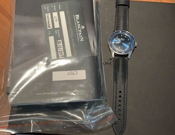 宝珀五十噚心系海洋系列～宝珀5100