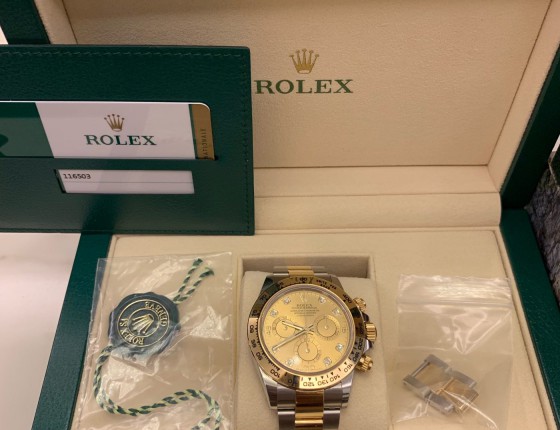 Rolex Daytona間金與保羅面膠帶入手