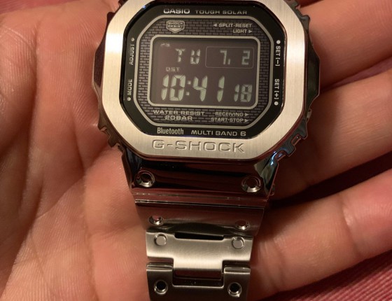 钢胶 DIY 反显小银块＋G-SHOCK指环