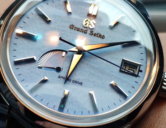 冰淇淋雪花SBGA407，#至简匠心·Grand Seiko冠蓝狮#