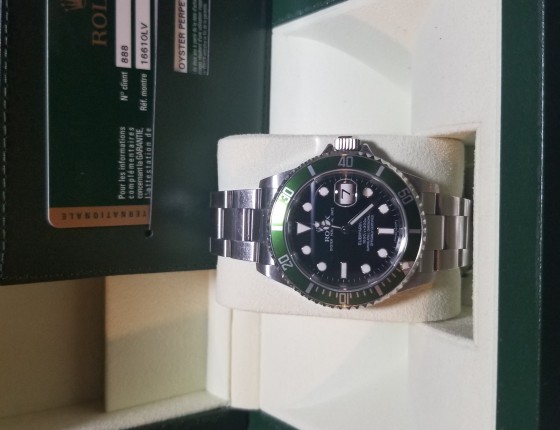 十年前绿水鬼16610LV入手（申请认证）