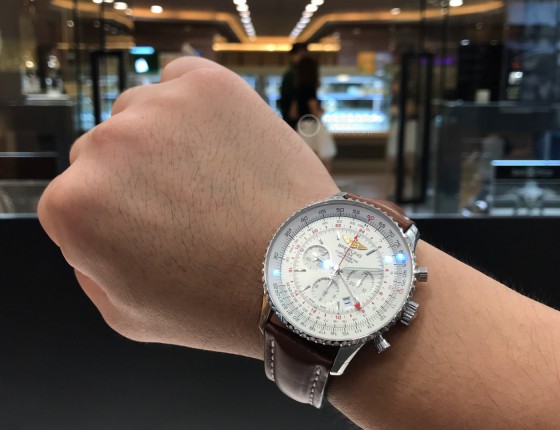 百年灵 navitimer GMT 入手记