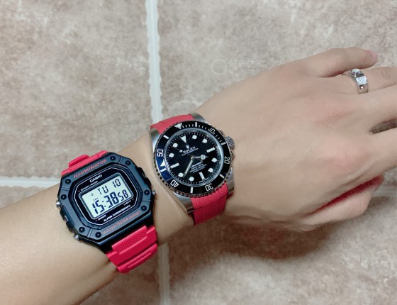 入一块最便宜的卡西欧当通勤表来戴！