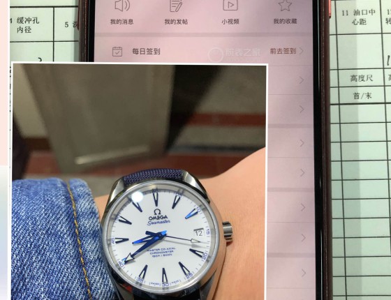 入手欧米伽海马AT150 美好星球系列