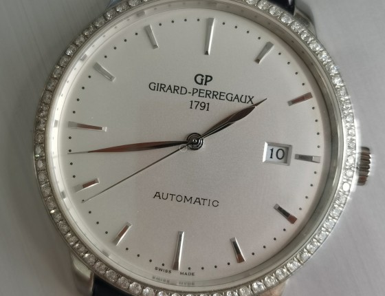 人生第一块手表-芝柏GP1966【有金（金属）有钻】