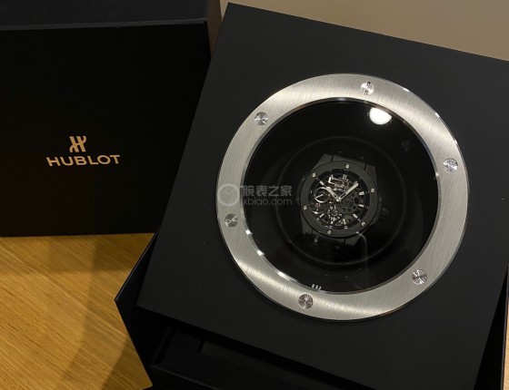 刹那心动入手Hublot Meca-10 黑色镂空414.CI.1123.RX