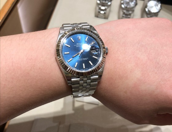 Datejust 41  126334，意料中的小惊喜