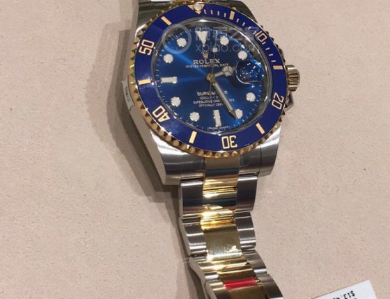 30岁入手劳力士 间金蓝