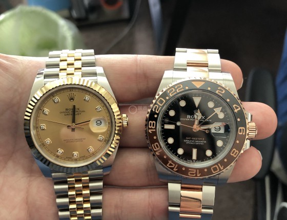 人生第一块劳力士，间金迪通拿