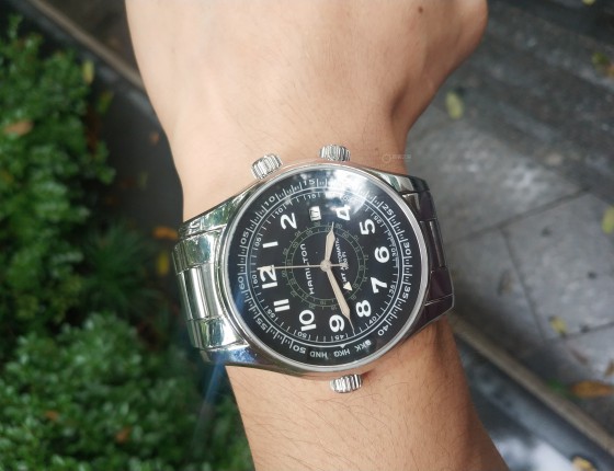 心之所向——Hamilton 卡其 天行者GMT