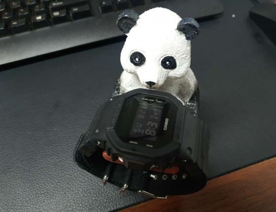 #腕表测评官# 卡西欧G-SHOCK DW-5600BBN-1测评综述