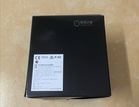 心动不如行动购入卡西欧GMW-B5000-1小银块