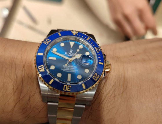 20号入手新款间金蓝鬼，补一个认证作业
