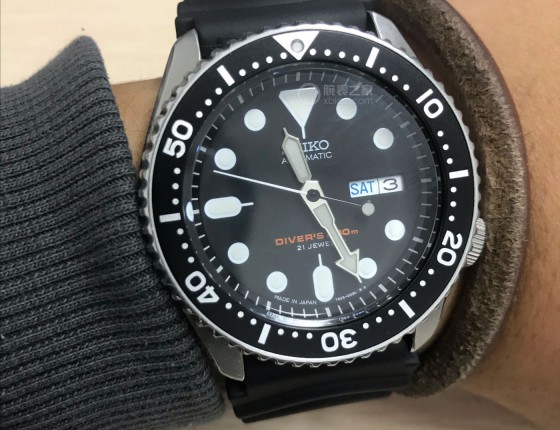 作业帖——精工SKX007J上手体验