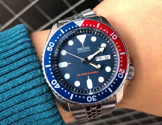 无意间中毒，SKX009K2可乐圈