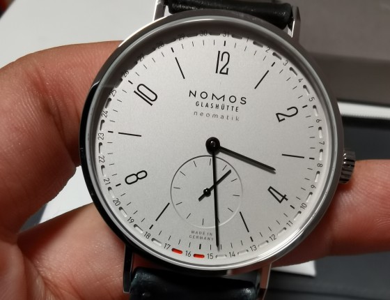 备胎上位记，入手nomos tangente 180
