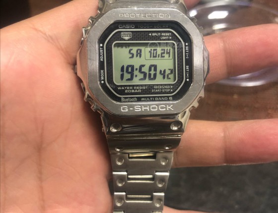 迟到的卡西欧G-SHOCK系列GMW-B5000D-1小方砖感受