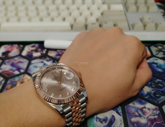 人生过半，玫瑰金间金购表作业