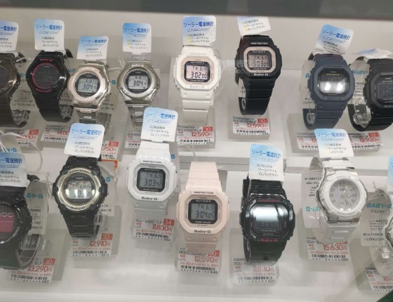 晒晒家里的情侣款G-SHOCK