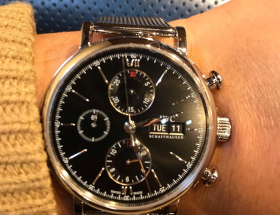#新年晒新表#儒雅典范--天下谁人不识君IWC