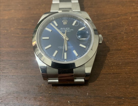 ROLEX DJ41mm蓝盘日志