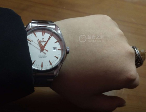 #新年晒新表#大年三十的惊喜，欧米茄老款海马150金针2502.34.00作业
