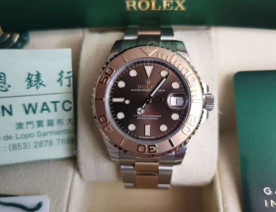 游艇玫瑰金37MM