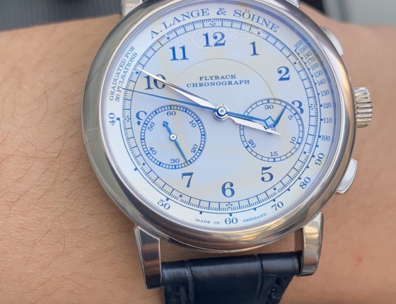 A.Lange&amp;Sohne 414.026蓝得心动
