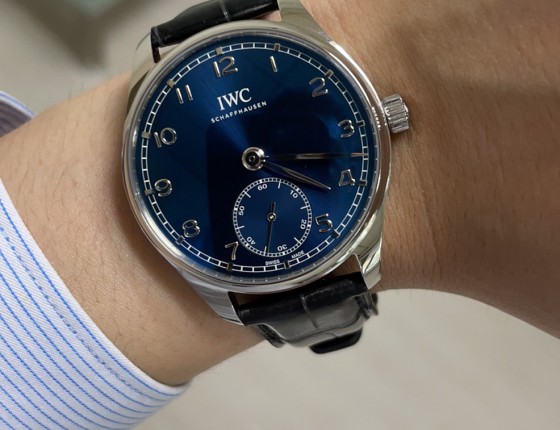 终于等到你～IWC葡萄牙40（昵称：小三针）