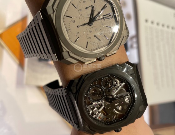 世上最薄计时 Octo finissimo gmt chrono 103068