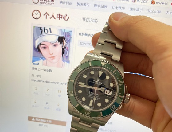 喜提新款劳力士绿水鬼126610LV
