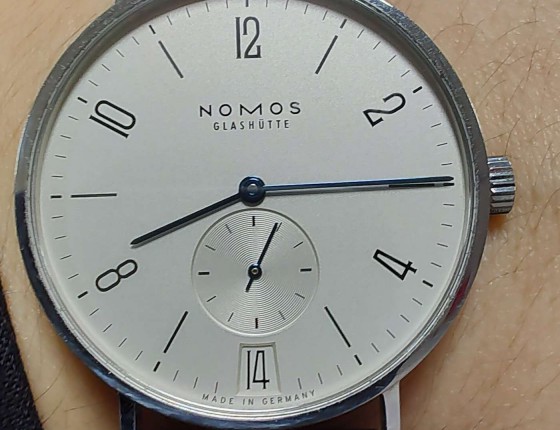 我与手表的故事-nomos 130
