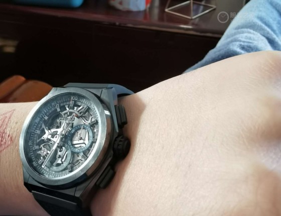 真力时黑武士计时款