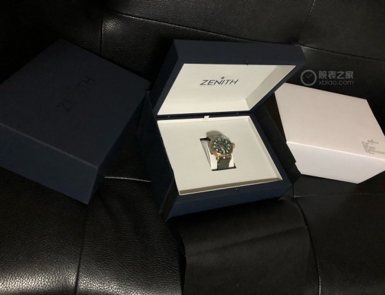 真力时绿盘计时铜飞开箱