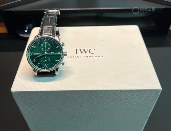 第二块绿面——IW371615葡萄牙计时腕表