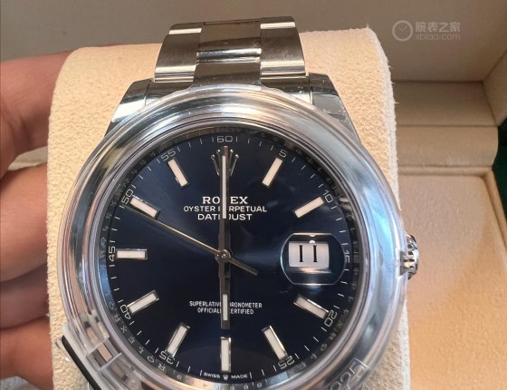 人生第一块Rolex 蓝盘条钉op