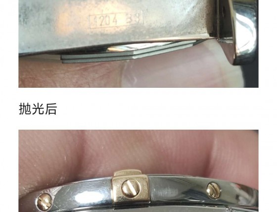 百年灵机械计时！越来越爱折腾，自己抛光乐趣十足，抛完看到成果满心欢喜。