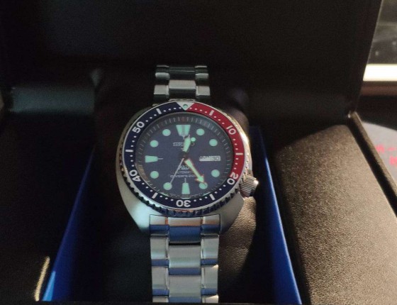 Seiko srpa21百事可乐圈伪开箱作业