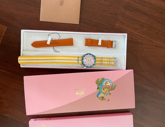 算是意外惊喜的海贼王精工5号乔巴限定~