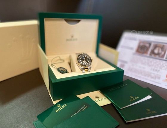 Rolex126613间金黑鬼，历经半个月才相见（动手换了rubberb橡胶带）