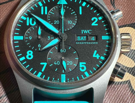 入手IWC马石油绿