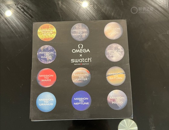 Moon系列水星 欧米茄的外表 玩具的质感