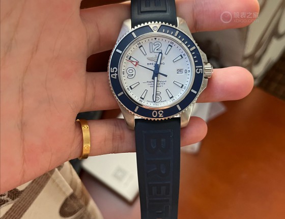 入手百年灵超级海洋2代 白盘蓝圈42mm