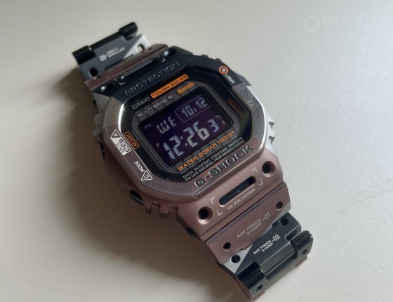 交作业，卡西欧G-Shock G甲二代。