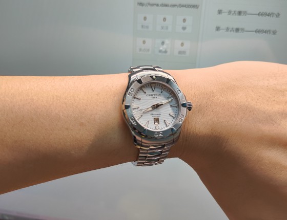 女表男戴—雪铁纳海龟运动女表